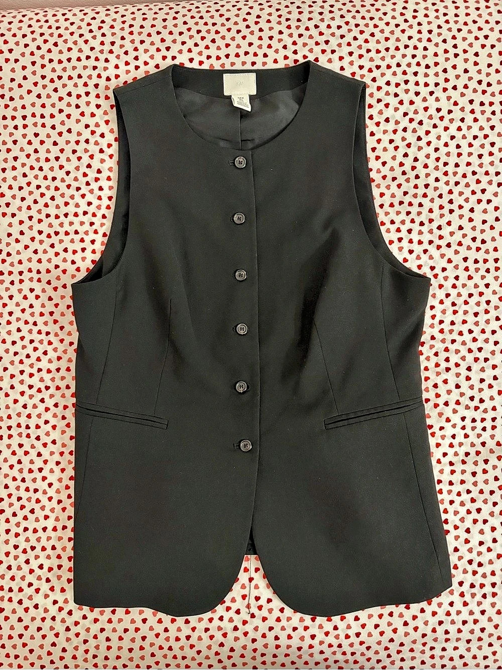 H&M Black Vest